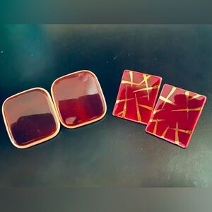 Two Pair Vintage Earrings Bundle